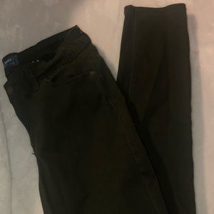 Olive Green Old Navy Rockstar Skinny Jeans Size 4